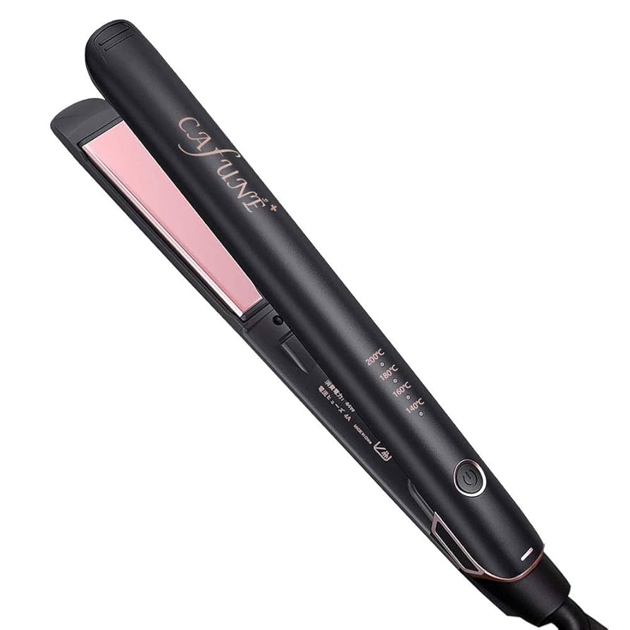 Amazon | ヘアアイロン ストレート カール両用 マイナスイオン